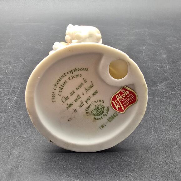 Lefton Boy with Two Dogs Figurine The Christopher Collection - Picture 5 of 8